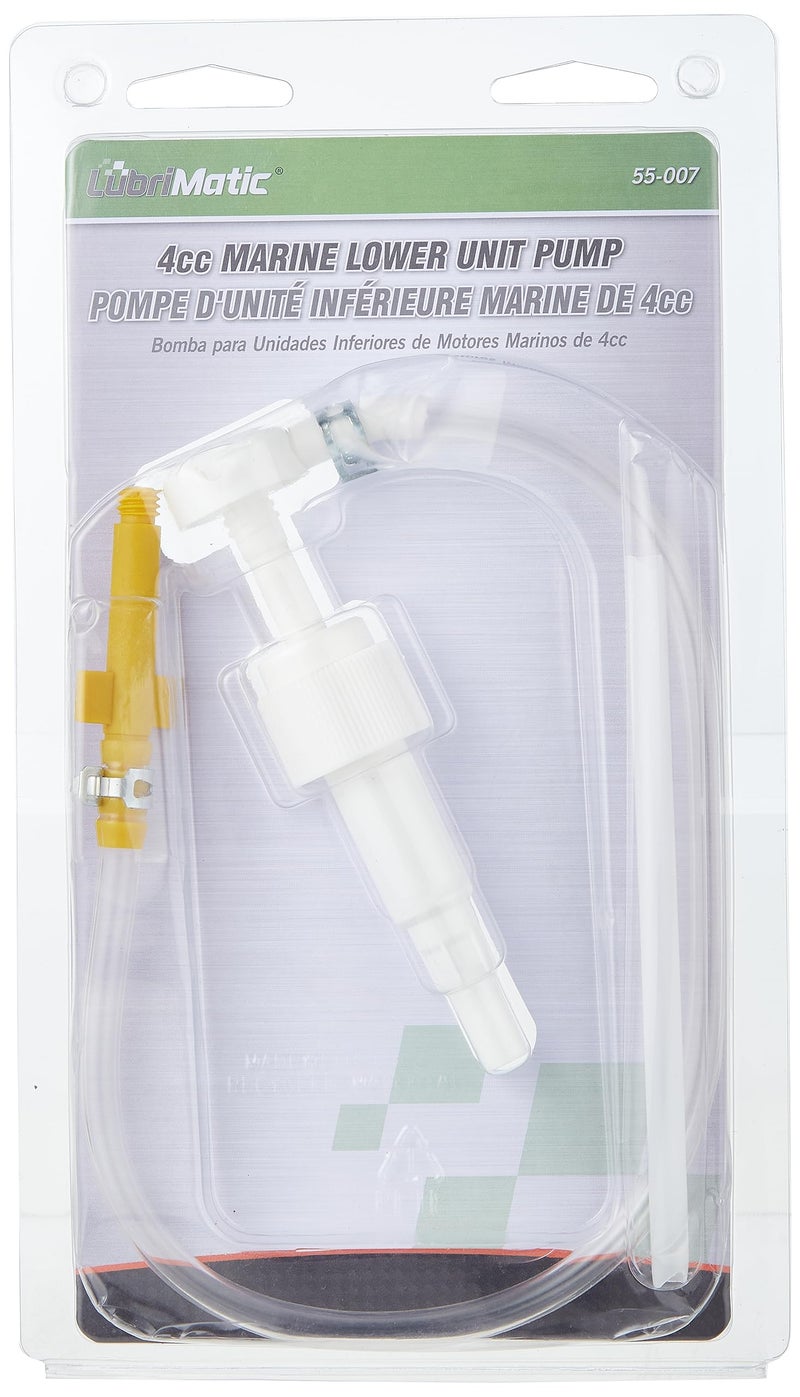 LubriMatic Plews 55-007 4cc Bottle Pump and 3/8"- 16" Swivel Plastic Marine Filler Fitting - Image 3
